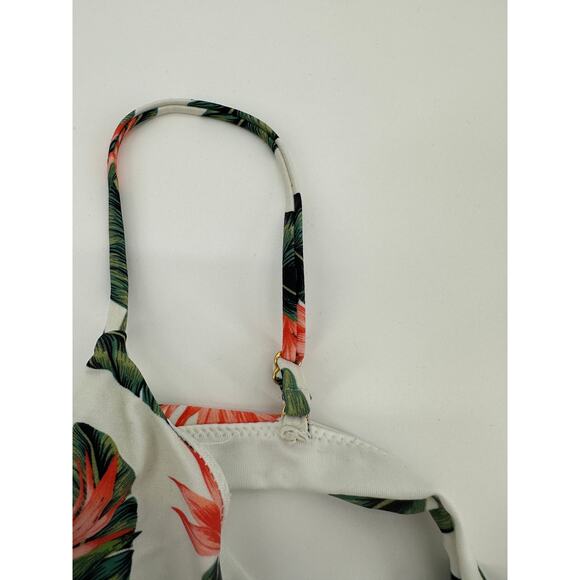 Show Me Your MuMu Women Bikini Top Size S NWOT Tropical Beach Swim Wrap Beach - Picture 5 of 6